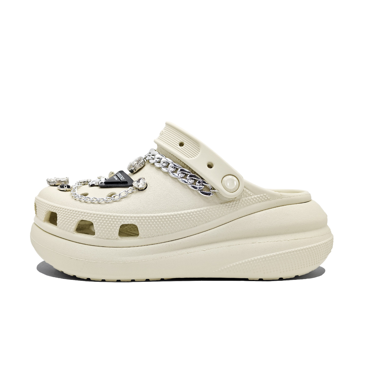 Crocs Кроссовки Crush Clog для женщин в цвете костяной белый, цвет Bone White