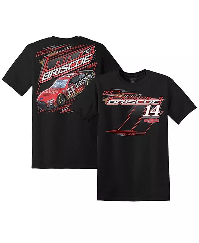 

Мужская черная футболка Chase Briscoe 2023 #14 Mahindra Stewart-Haas Racing Team Collection