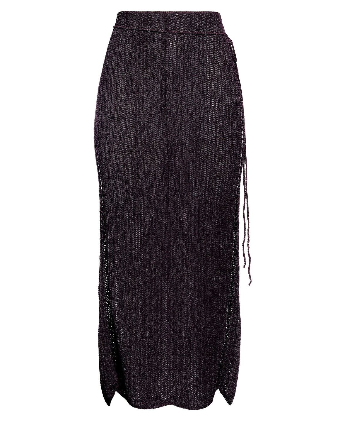 

Юбка макси Magda Butrym, сливовый