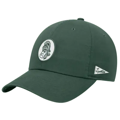 

Бейсболка Nike Michigan State Logo College Adjustable Cap, цвет Noble Green