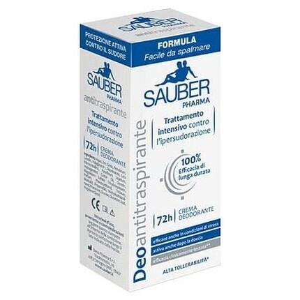 

Desa Pharma Srl Sauber Дезодорант-антиперспирант крем 30 мл