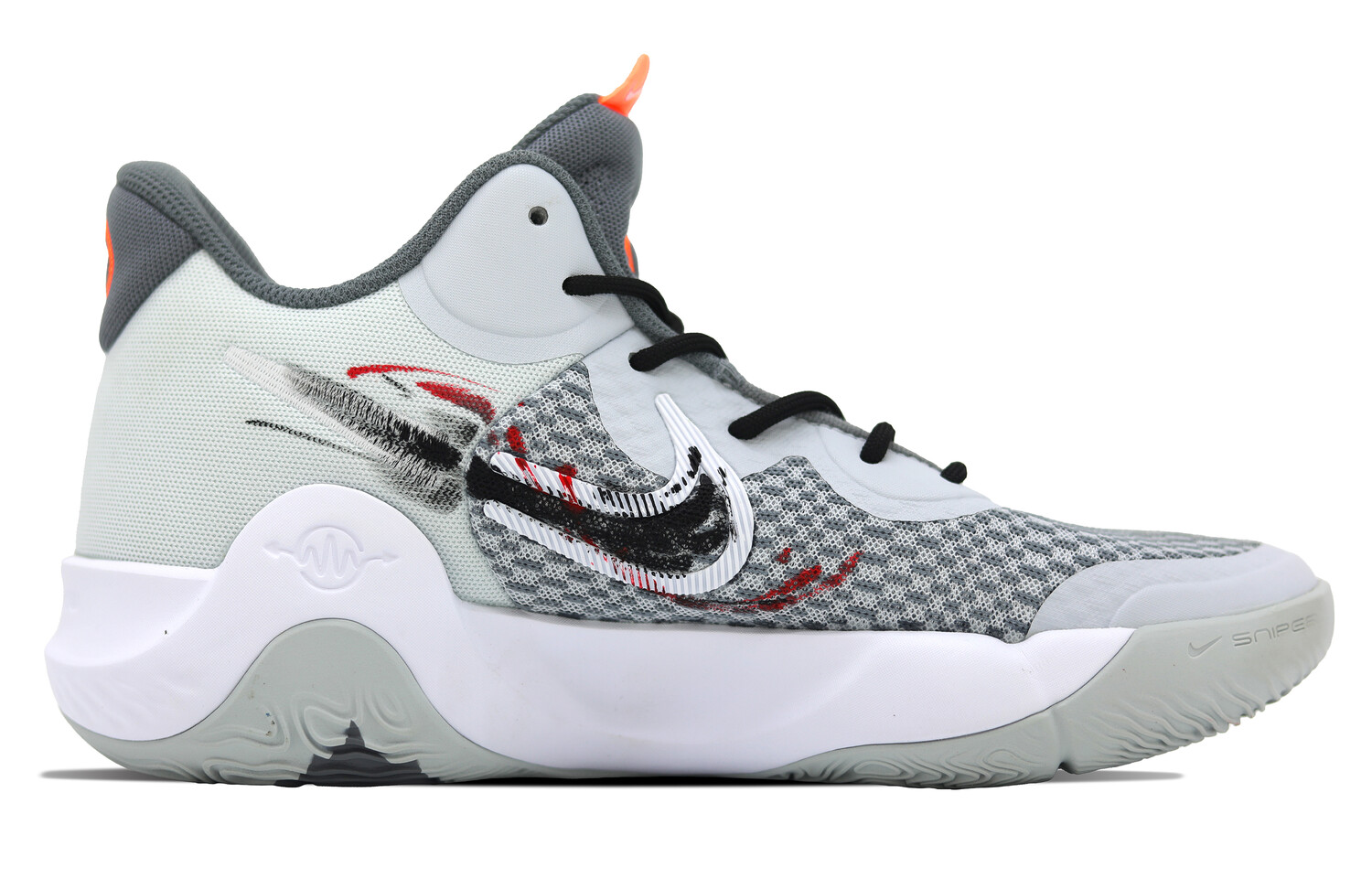 

Баскетбольные кроссовки KD Trey 5 IX Basketball Shoes Unisex Mid-Top Black/grey/red Nike