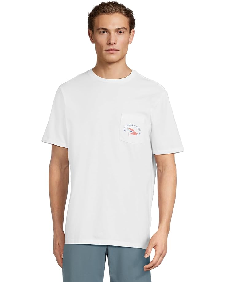 

Футболка Vineyard Vines Sail Scene Short-sleeve Tee, цвет White Cap