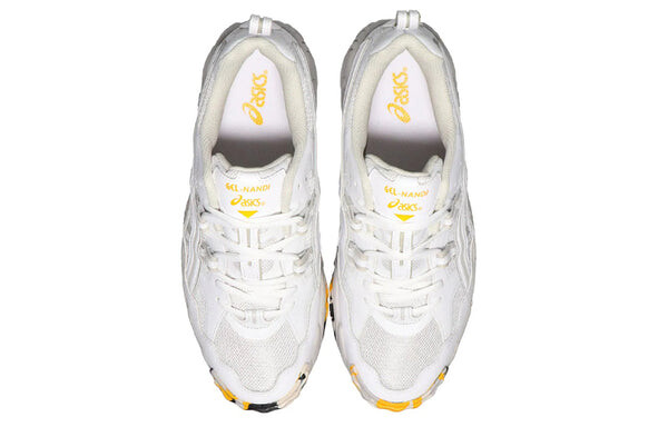 Кроссовки гель нанди Asics, белый — фото 4