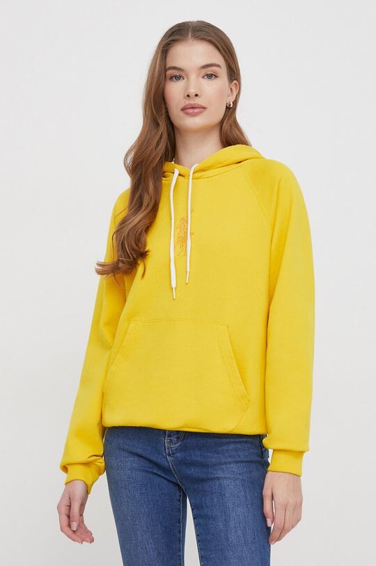 

Хлопковая толстовка Polo Ralph Lauren, желтый