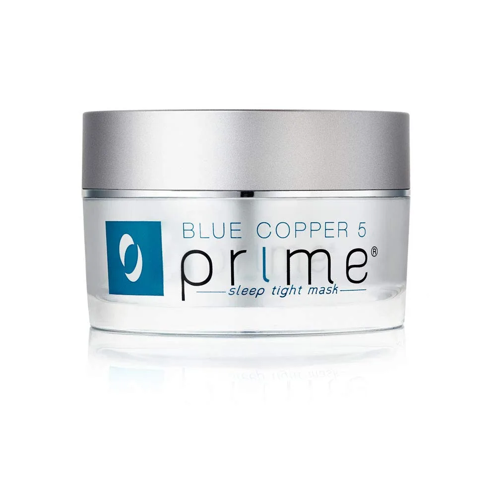 Маска для лица Osmotics Cosmeceuticals — Blue Copper 5 Prime Sleep Tight Mask - для более упругой, подтянутой и увлажненной кожи, 50 мл