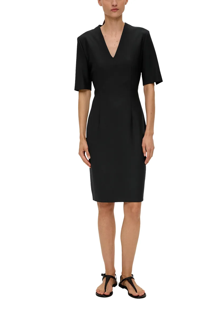 

Мини-платье S.Oliver BLACK LABEL, длина мини, черный