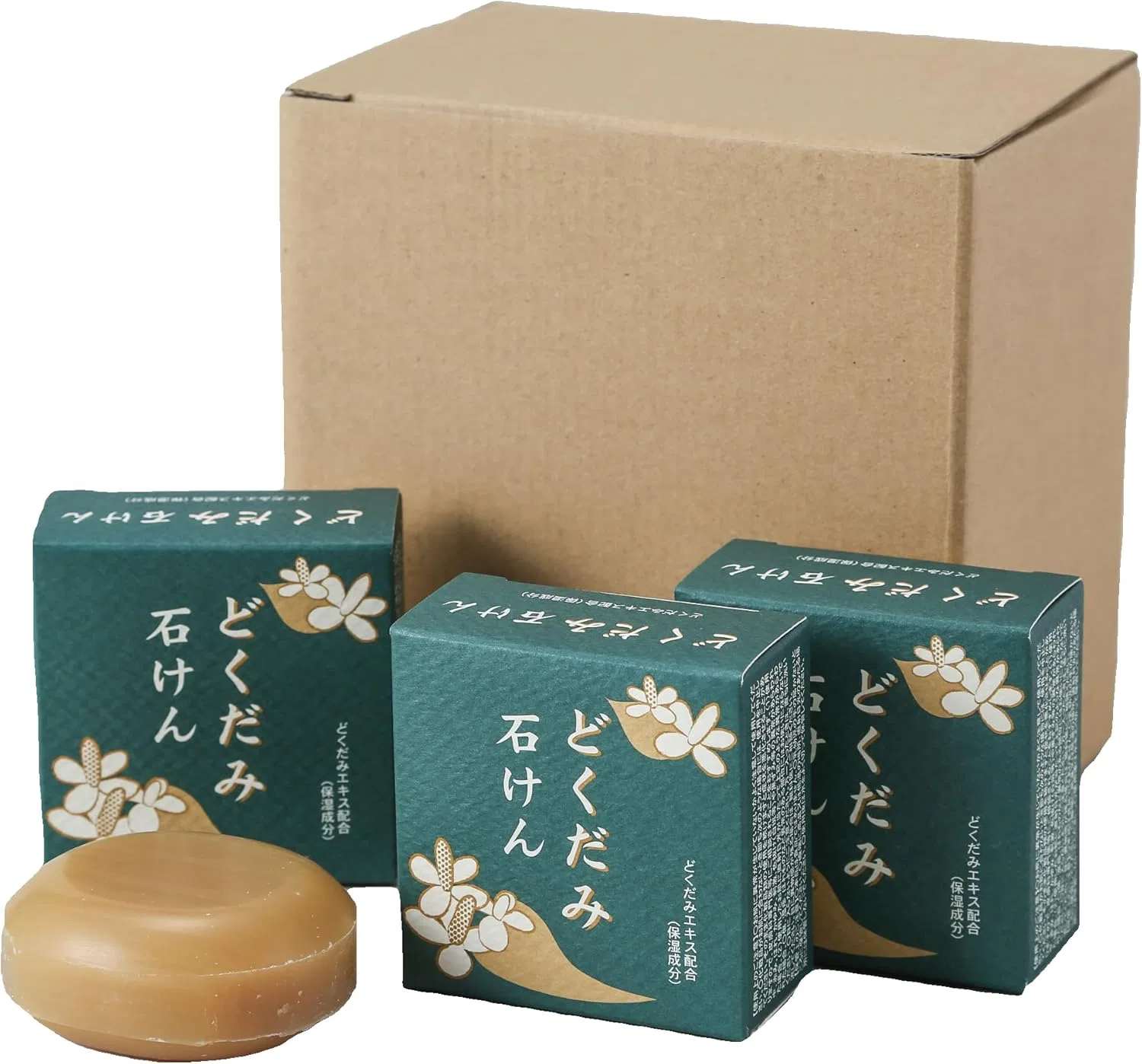 Мыло Dichi Shisha Dokuami Soap Salt of the Earth, 12 шт., 100 г, без отдушки