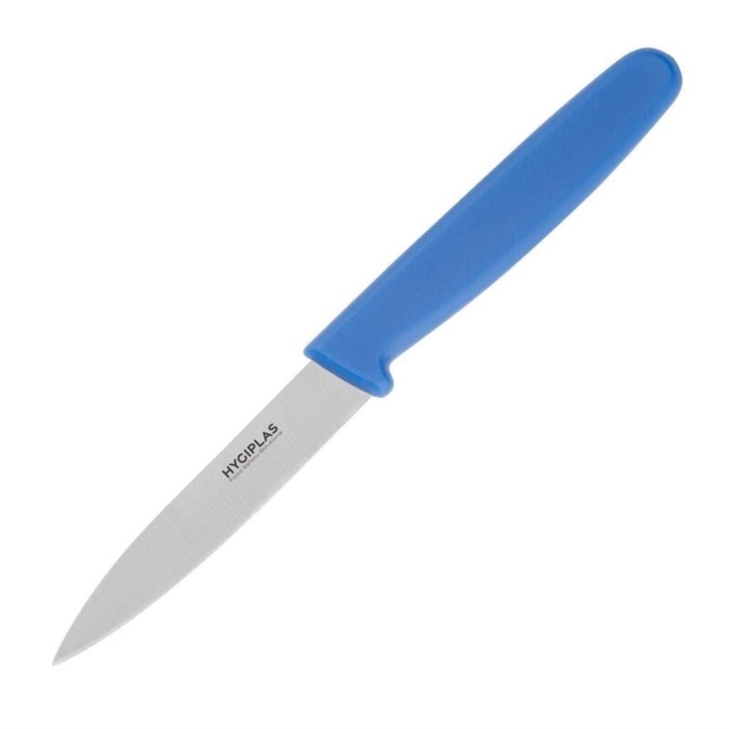 

Нож канцелярский Hygiplas 7см синий