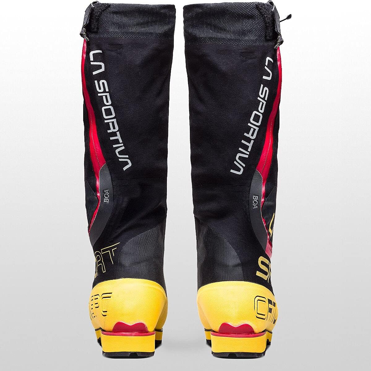 Мужские альпинистские ботинки La Sportiva Olympus Mons Cube, черный/желтый — фото 3
