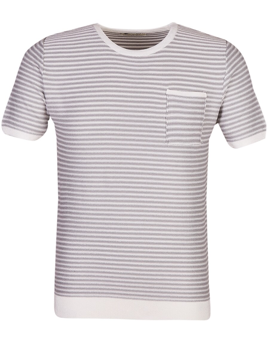 

Классическая футболка Leif Nelson Shirt, цвет grey/white