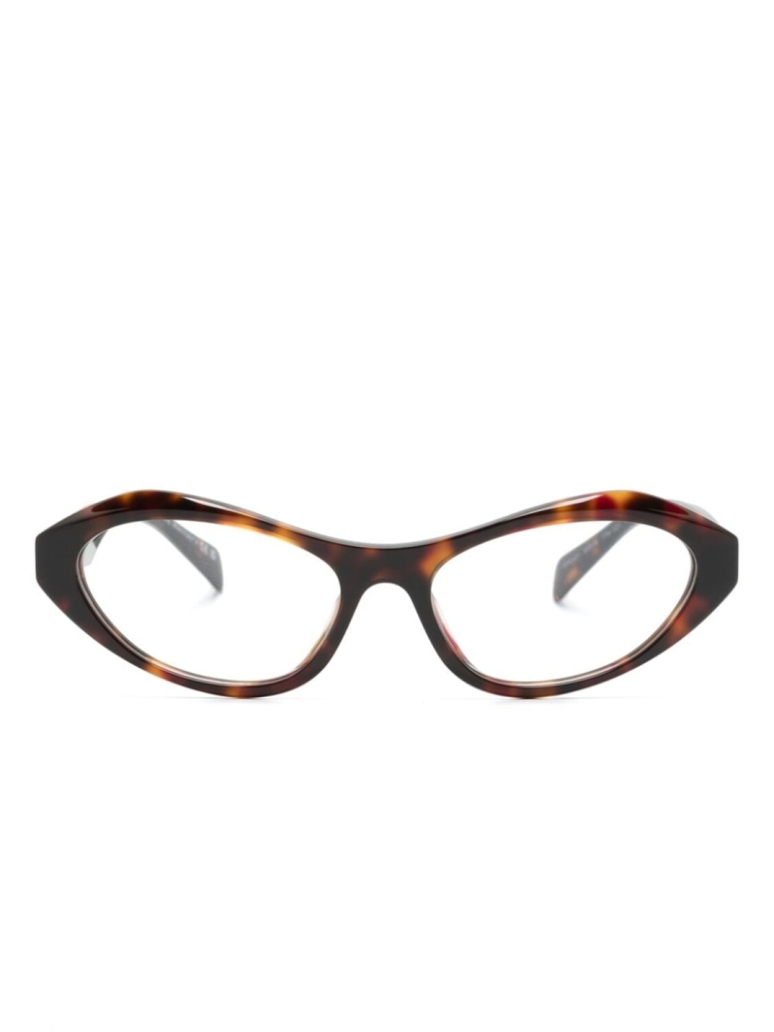 

Prada Eyewear очки в оправе 'кошачий глаз', коричневый