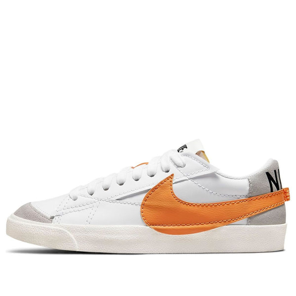 

Кроссовки blazer low '77 jumbo 'white alpha orange' Nike, белый