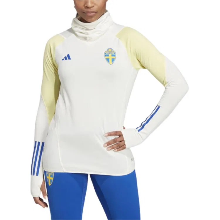 Свитшот женский тренировочный Tiro 23 Pro Adidas цвет экрю — фото 3