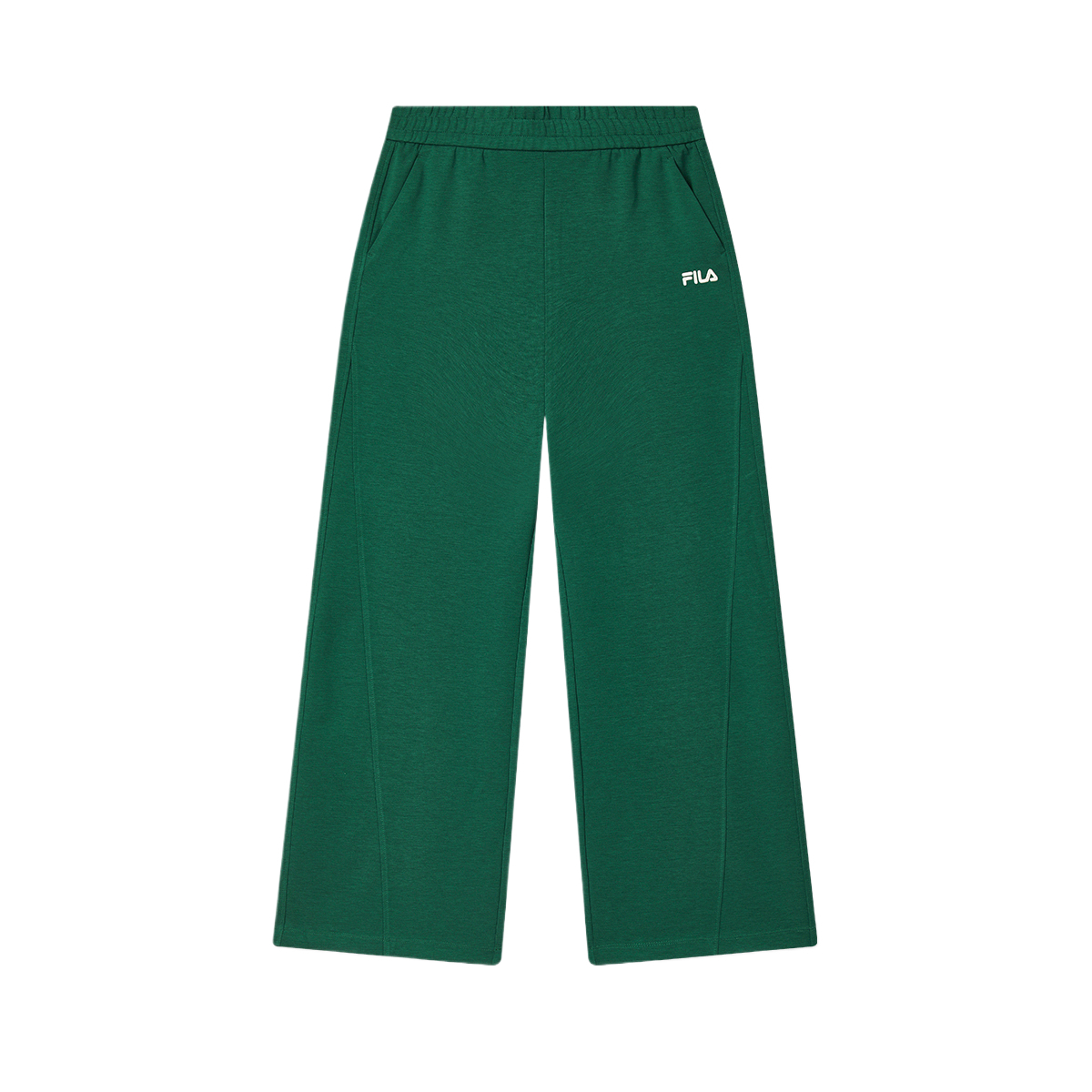 

Оригинальные повседневные брюки для женщин FILA, зеленый