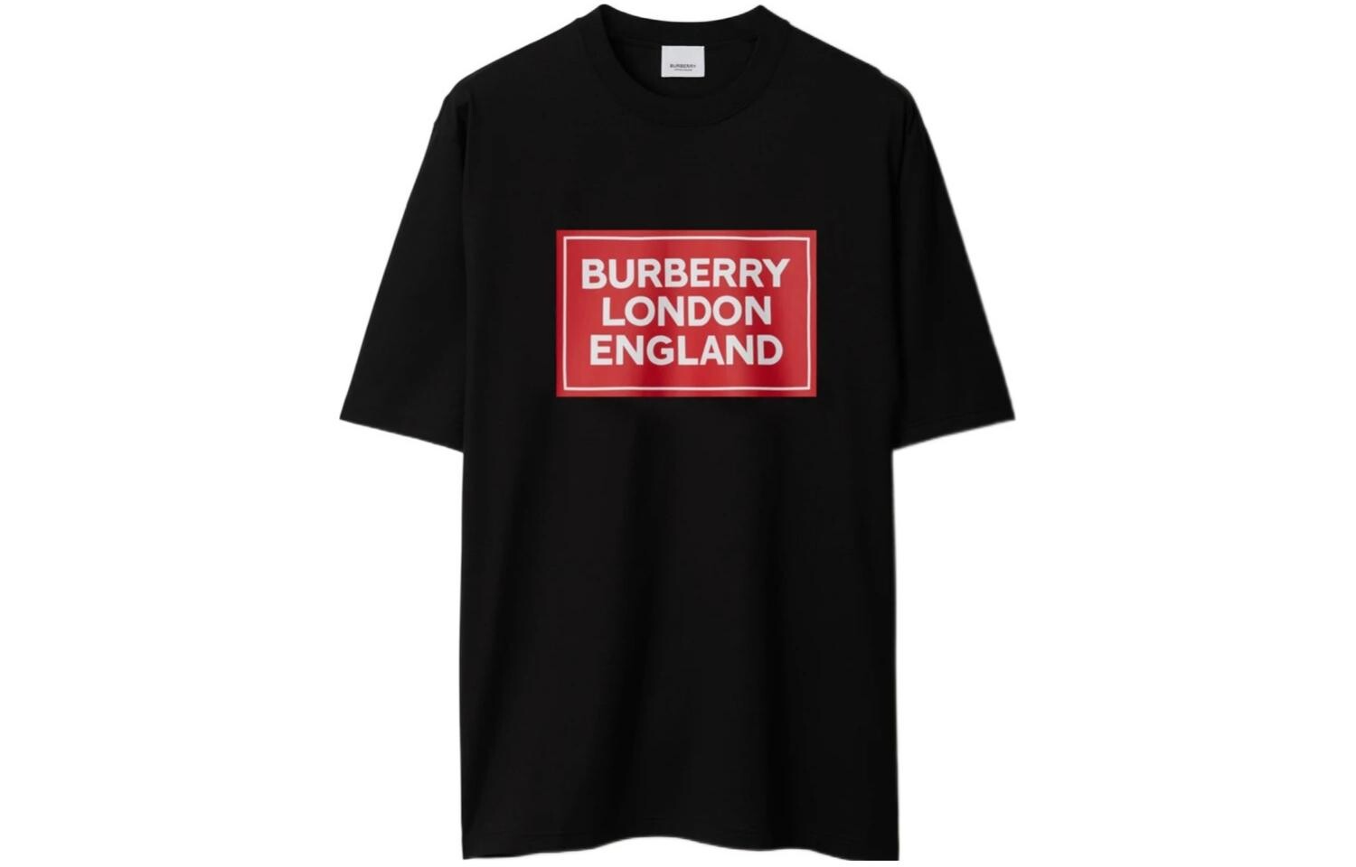 

Мужская футболка Burberry, цвет Black