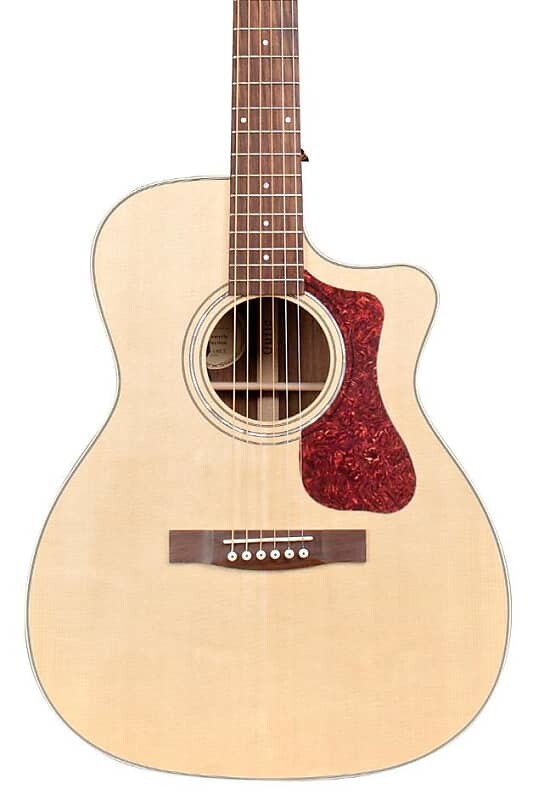 

Акустическая гитара Guild OM-150CE All Solid Acoustic-Electric Guitar - Natural Gloss