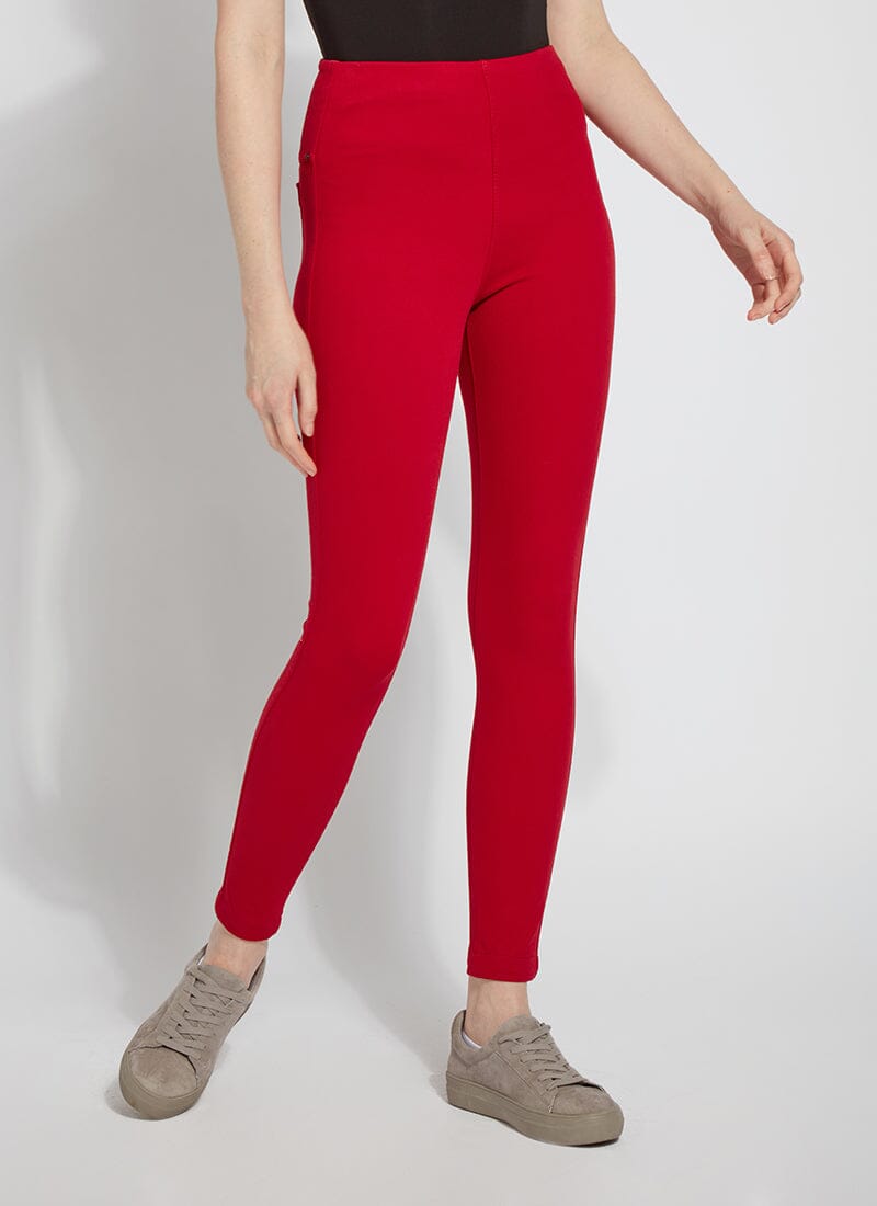 

Брюки женские Lyssé New York, цвет glossy red