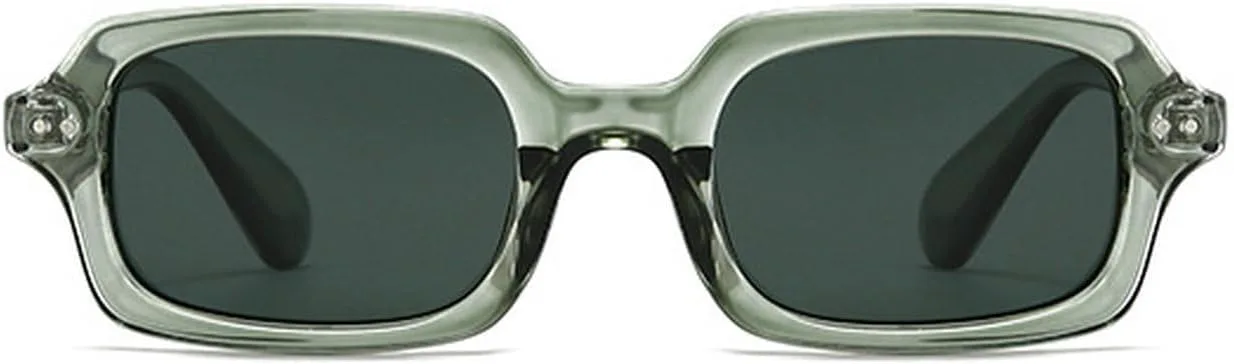 

Laureles Модные прямоугольные солнцезащитные очки для женщин и мужчин, цвета шампанского, желтого и синего, квадратные солнцезащитные очки для женщин, C2