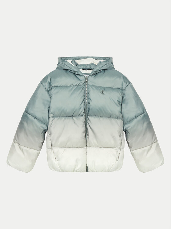 

Зимняя куртка regular fit Gradient IG0IG02591 D Calvin Klein Jeans, зеленый