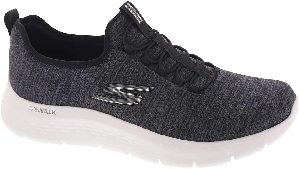 Мужские спортивные кроссовки Skechers Gowalk Flex с воздушной подушкой без шнурков, белый — фото 3