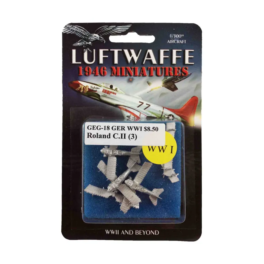 

Роланд К.II, Luftwaffe 1946 Miniatures - Germany (1:300)