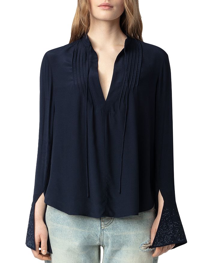 

Топ Taika Soft Strass Zadig & Voltaire, синий