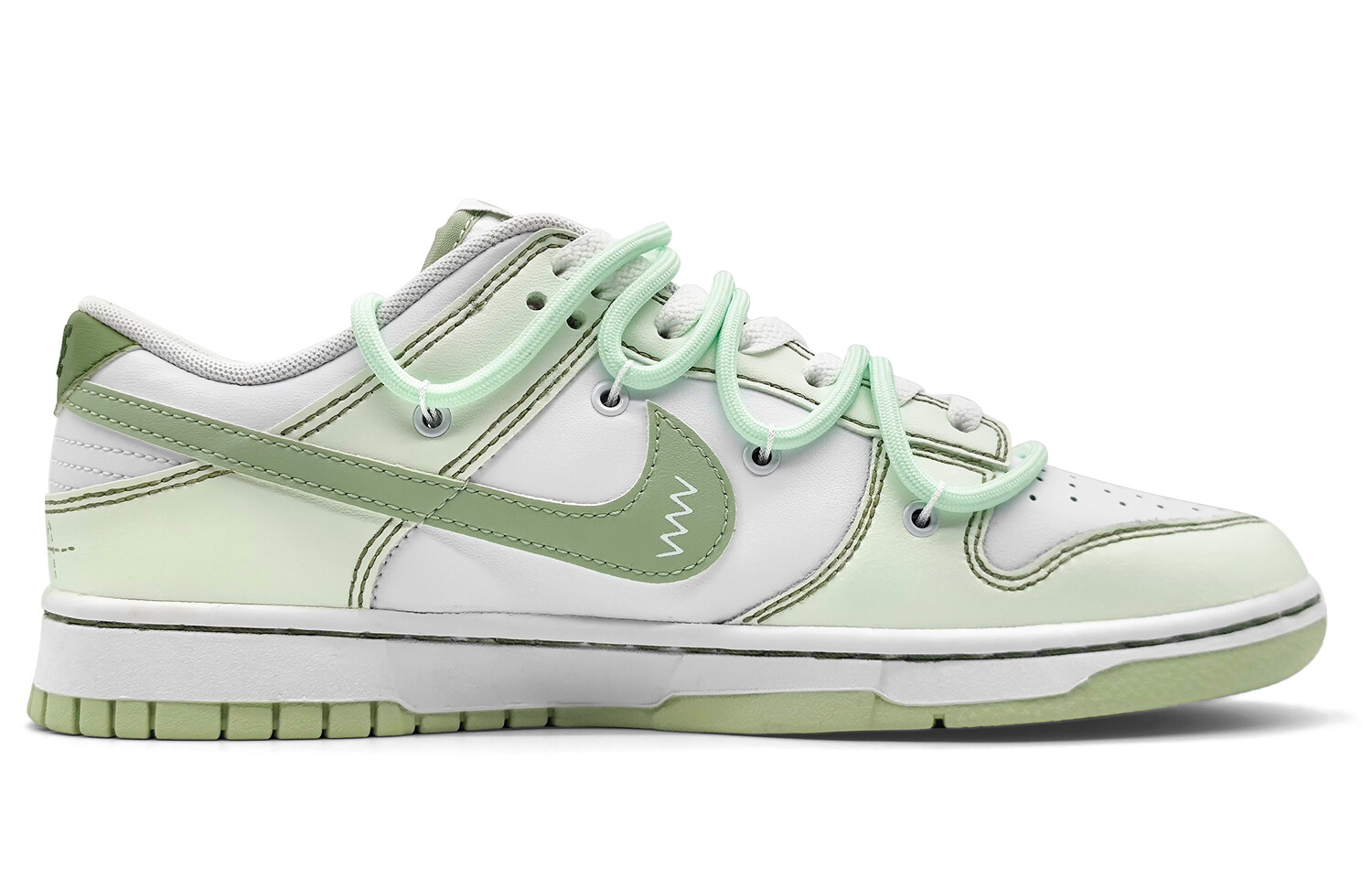 

Кроссовки Nike Dunk Skateboard Shoes Men Low-Top Green