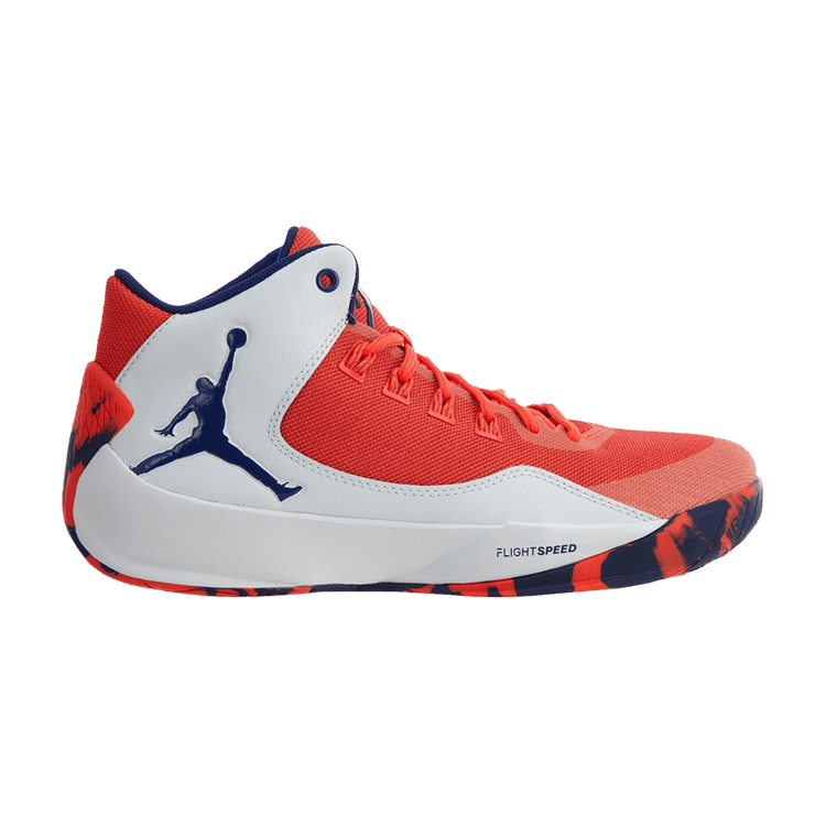 

Кроссовки Jordan Rising High 2 'Infrared Deep Royal Blue', красный