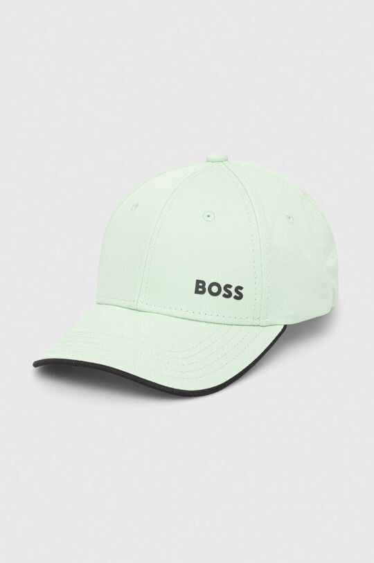 

Хлопковая бейсболка Boss Green, зеленый