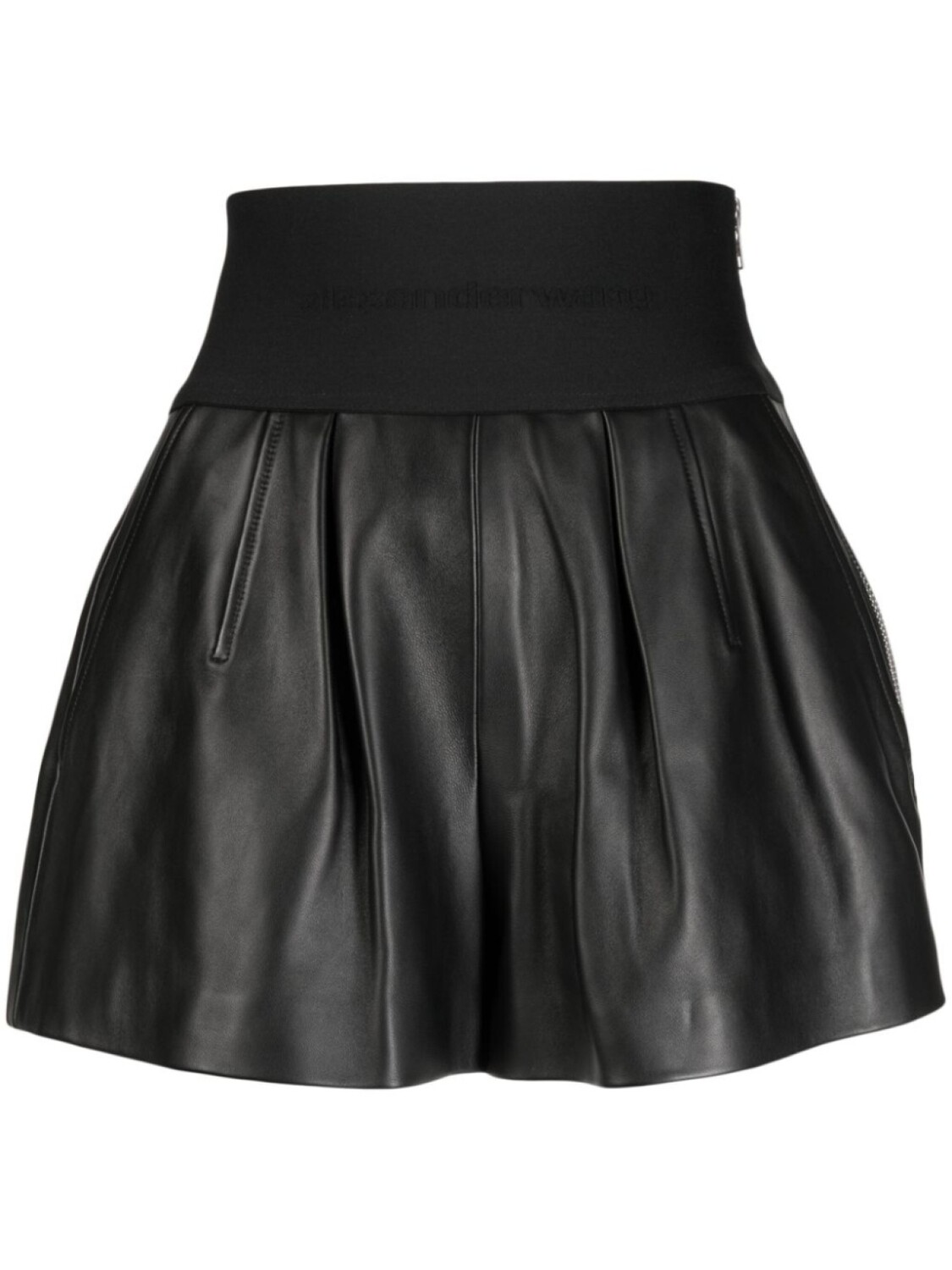 

Шорты с логотипом Alexander Wang, черный