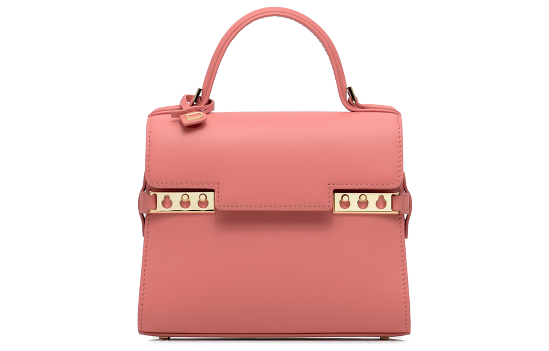 

Delvaux Сумка через плечо Delvau Tempête из телячьей кожи, сумка через плечо, женская сумка Trumpets, розовая