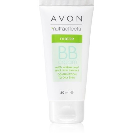 

Avon Nutra Effects Matte BB Cream Light 30 мл — покрытие 5 в 1