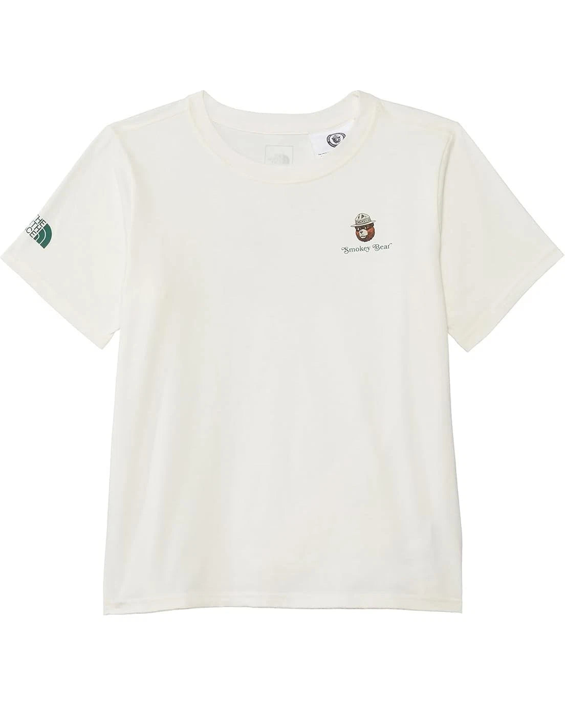 

Детская футболка The North Face с коротким рукавом, белый цвет, с графическим принтом "Дюны", RED708