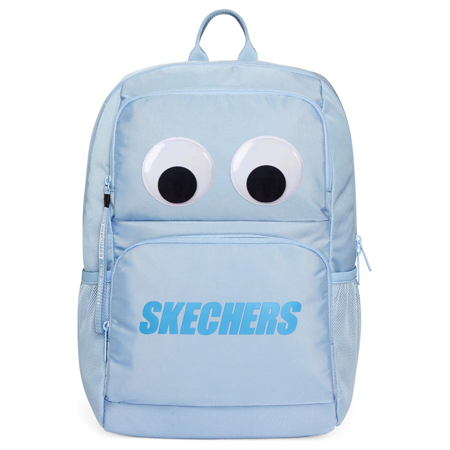 

Рюкзак Skechers Unisex с большими глазами, светло-голубой, индивидуальная упаковка