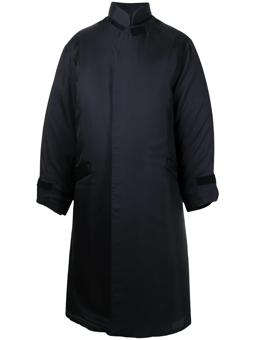 

Пальто с потайной застежкой Yohji Yamamoto, черный