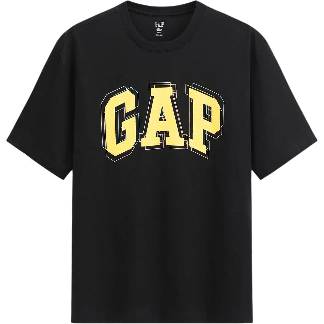 Футболка унисекс crew neck GAP, Black
