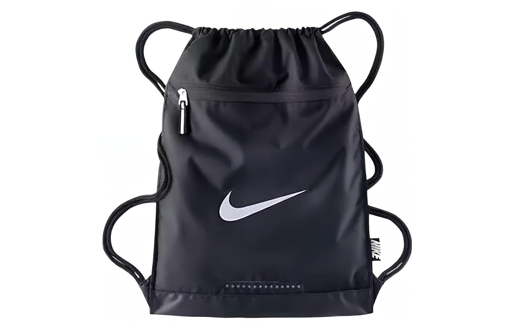 

Nike Полиэстеровый рюкзак обычный унисекс черный