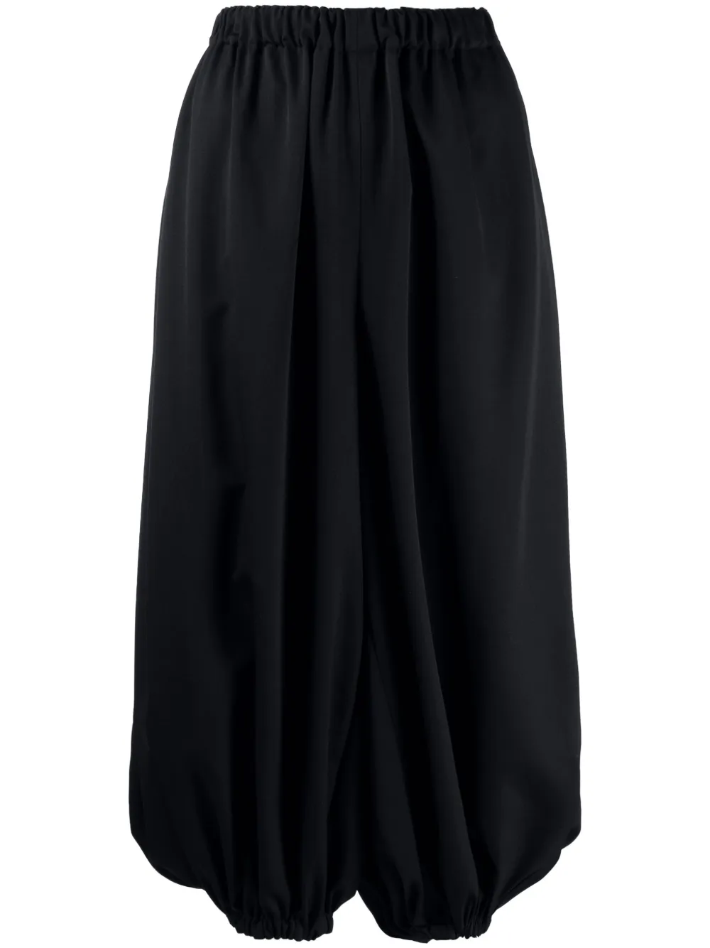 

Укороченные шерстяные брюки Comme Des Garçons Comme Des Garçons, синий