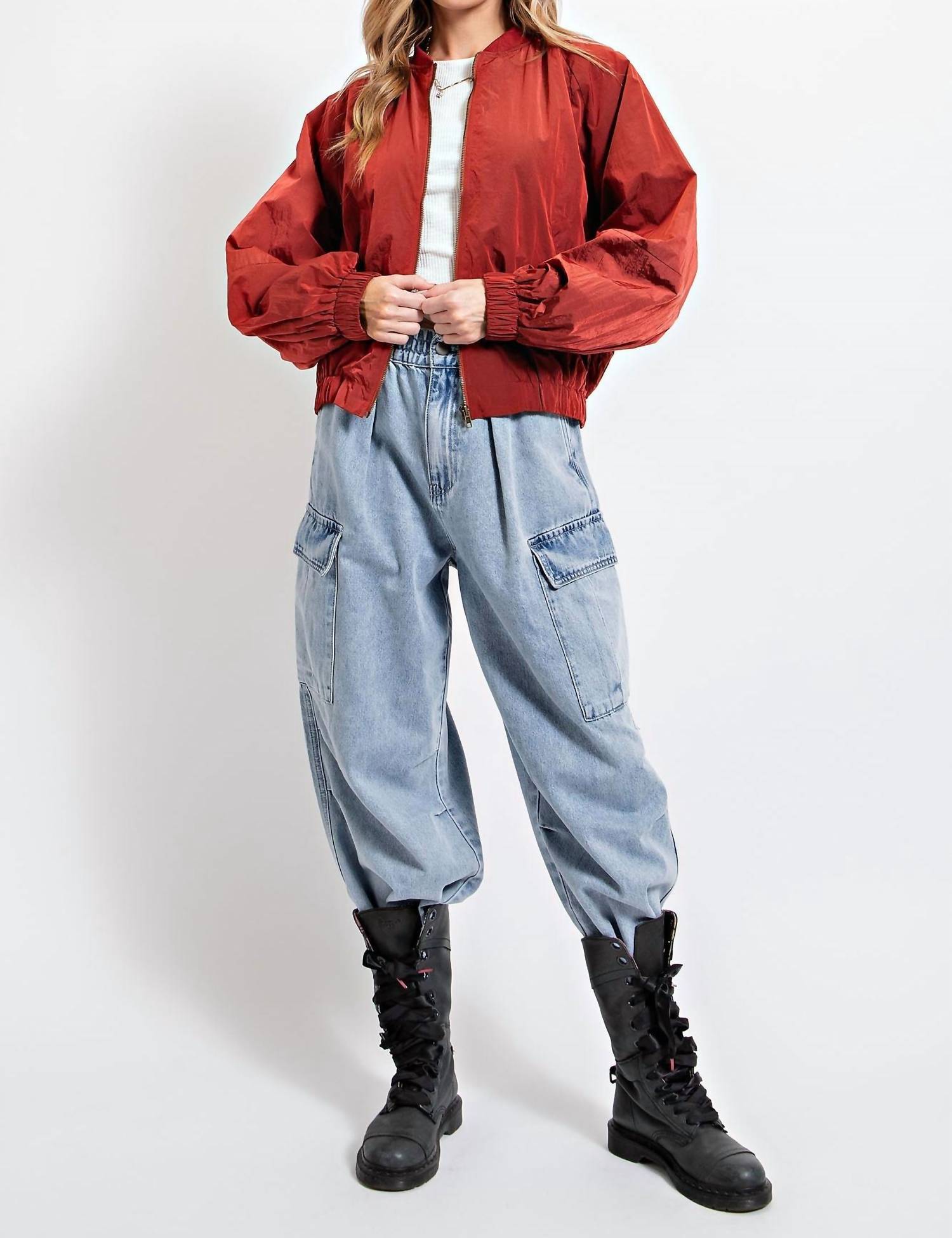 

Куртка-бомбер Parachute в цвете London Brick Easel, London Brick