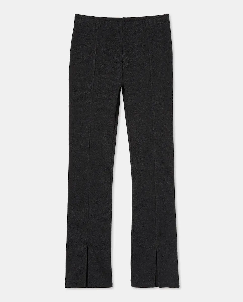 

Детские расклешенные леггинсы с разрезами внизу Kids El Corte Inglés, антрацитовый