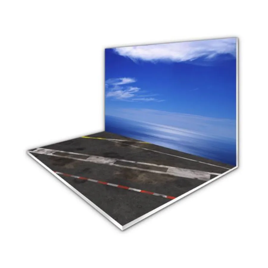 

Палуба авианосца 01, QuickSandPlinth PVC Wall Landscape Displays (500 x 350mm)