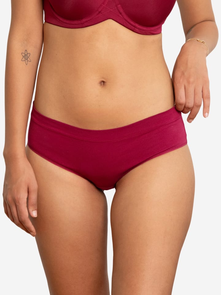 

Трусы SugarShape Panty Cotton Basic, бордо
