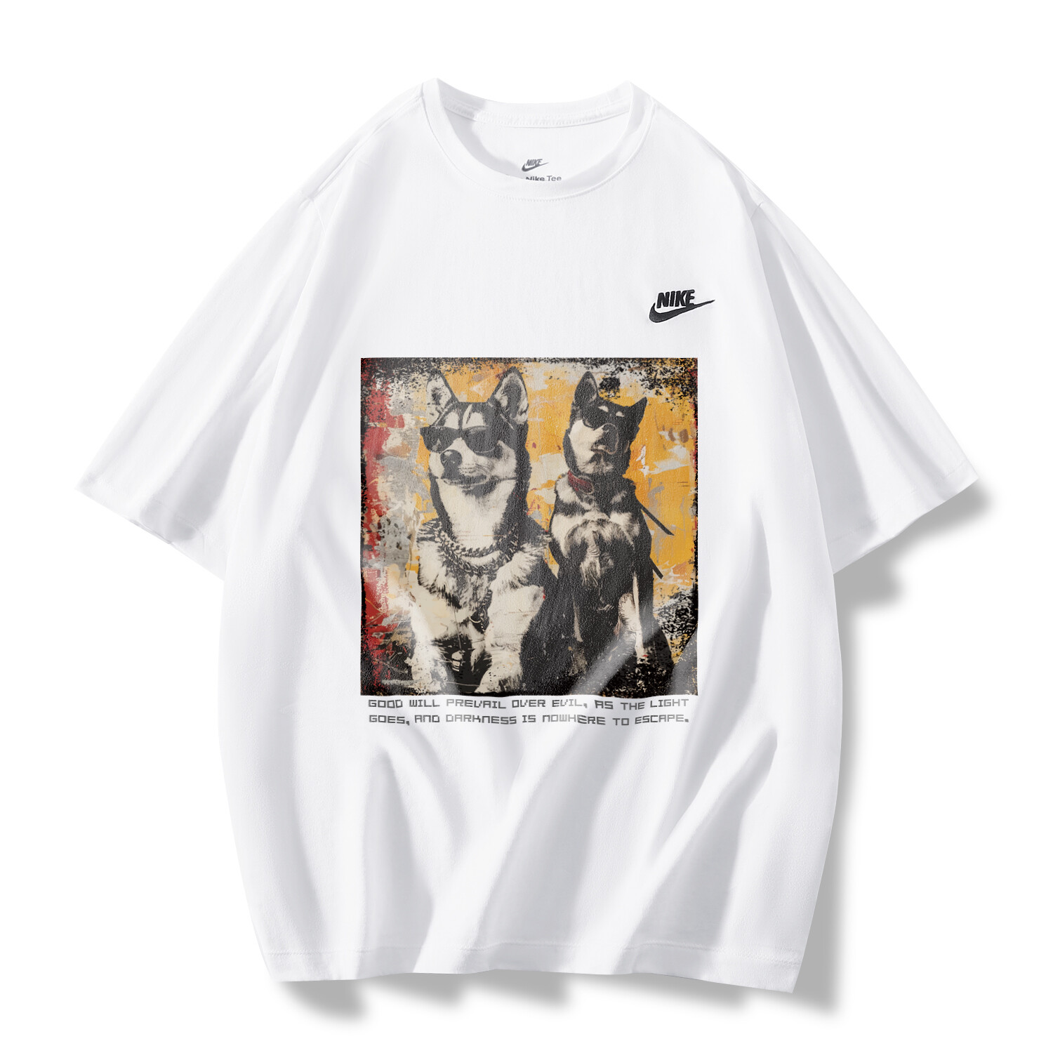 

Футболка унисекс белая Nike, белый
