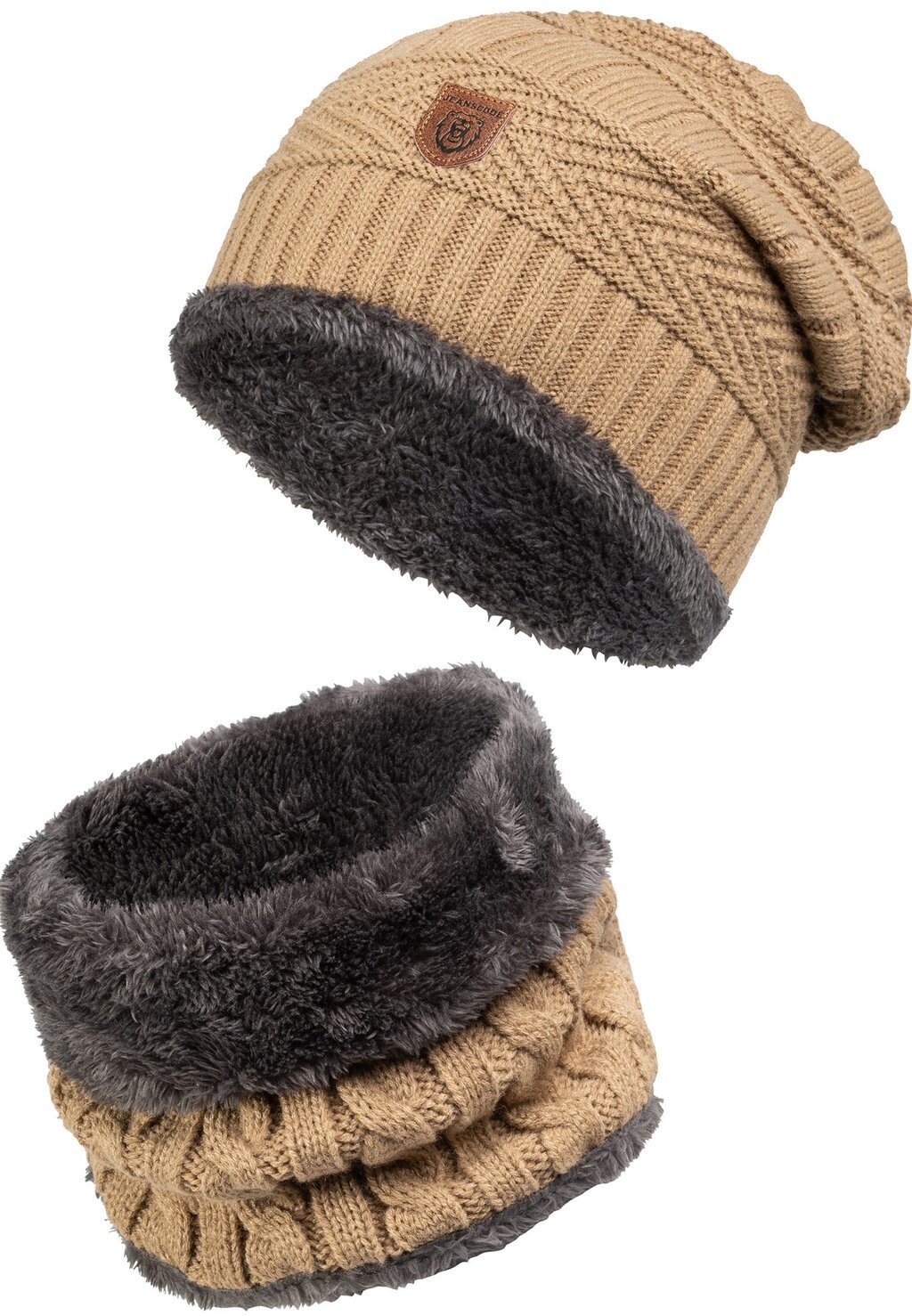 

Шапка SET INDICODE JEANS, цвет beige