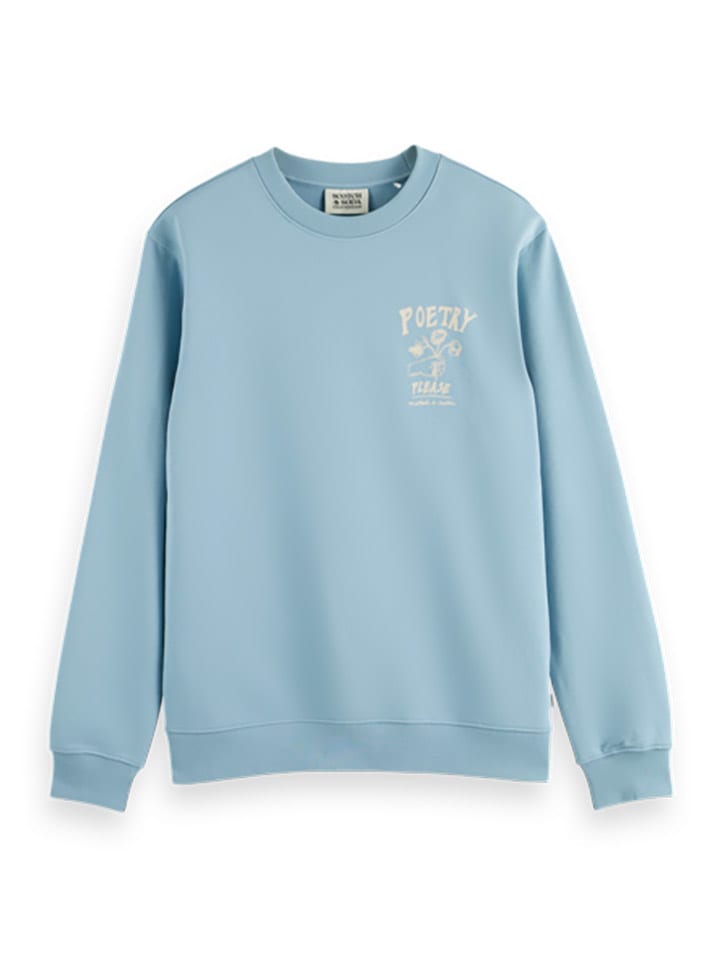 

Толстовка Scotch & Soda, светло-синий