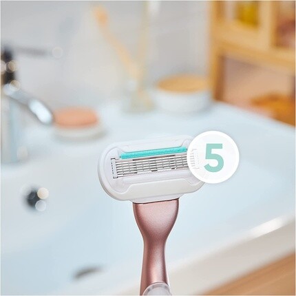 Бритва Venus Deluxe Smooth Sensitive розового золота, Gillette — фото 2