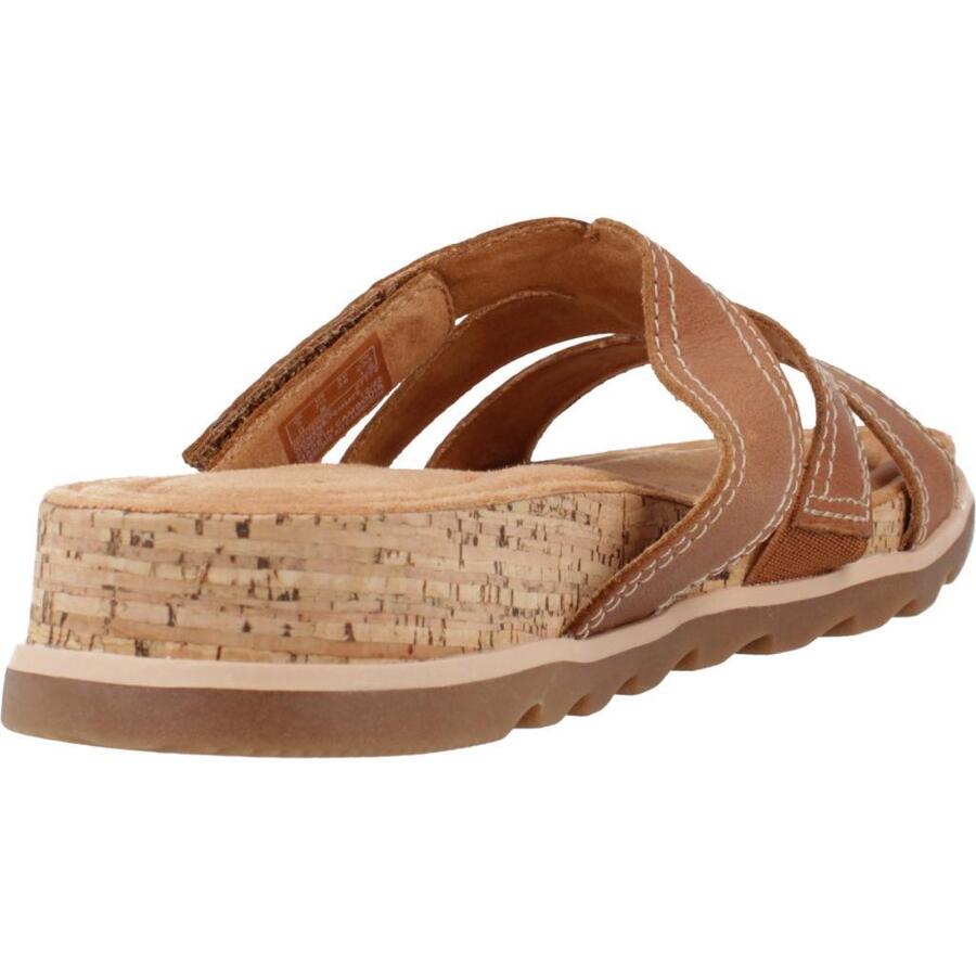 Сандалии Clarks модель Yacht Coral цвет Коричневый — фото 3
