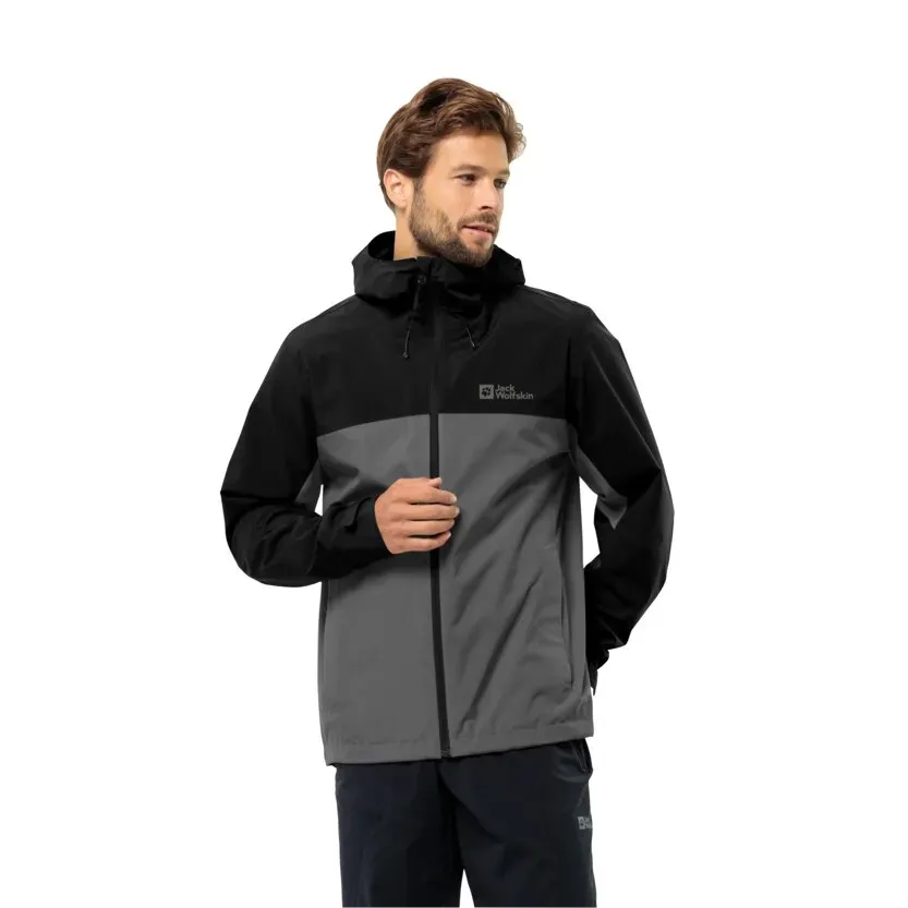 

Функциональная куртка Jack Wolfskin "WEILTAL 2L JKT M", с капюшоном, капюшон: прочно прикреплен к куртке, цвет Slate