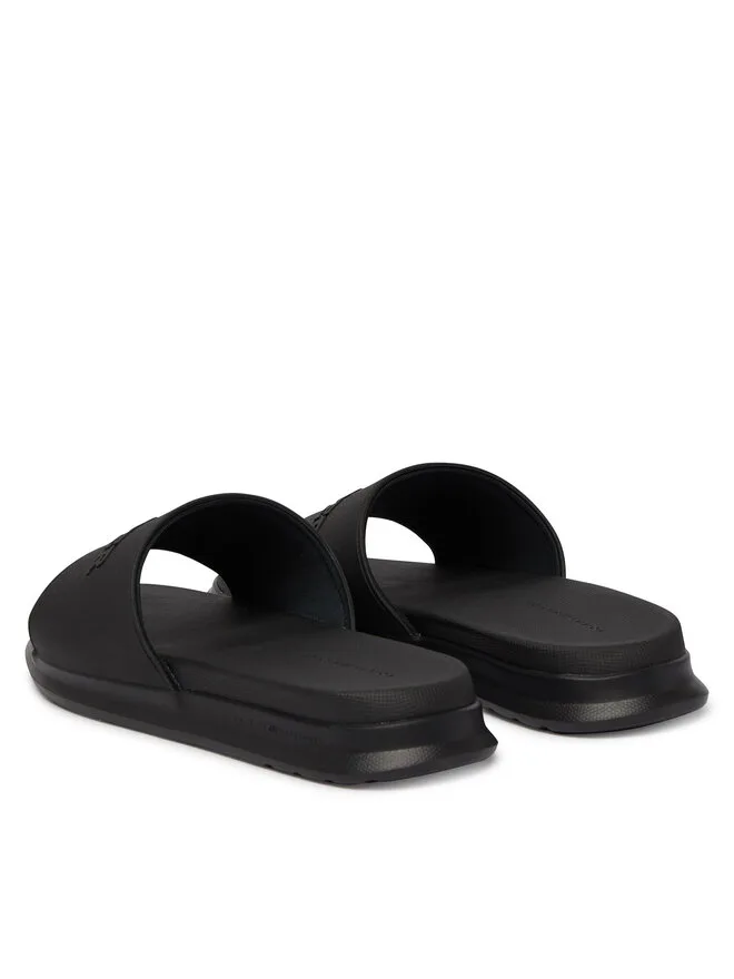 Tommy Hilfiger Сандалии Hilfiger Pool Slide Dual Density FM0FM05797, черные — фото 3